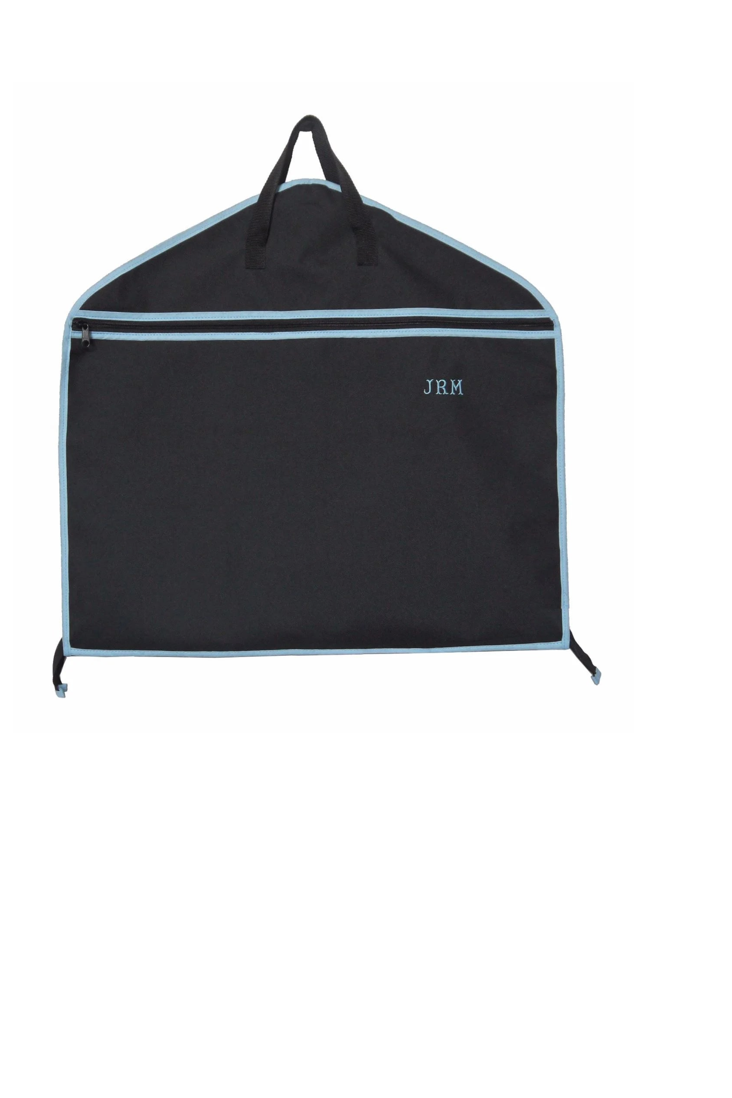 Black/Sky Blue Suit Carrier