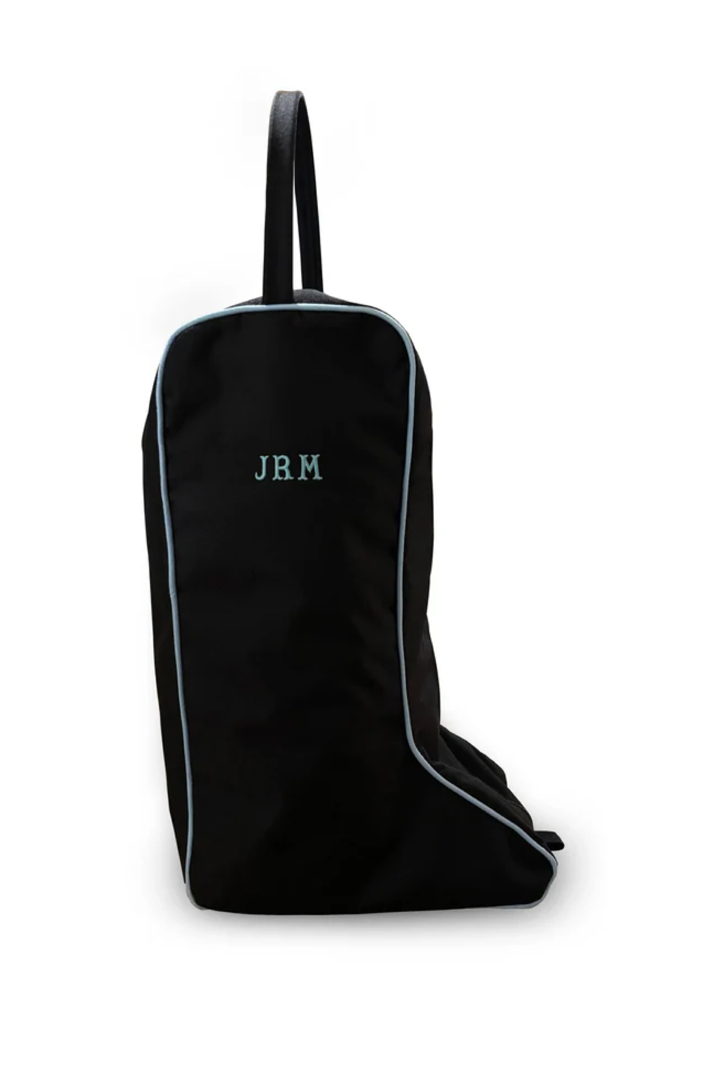 Black/Sky Blue Wellington Boot Bag