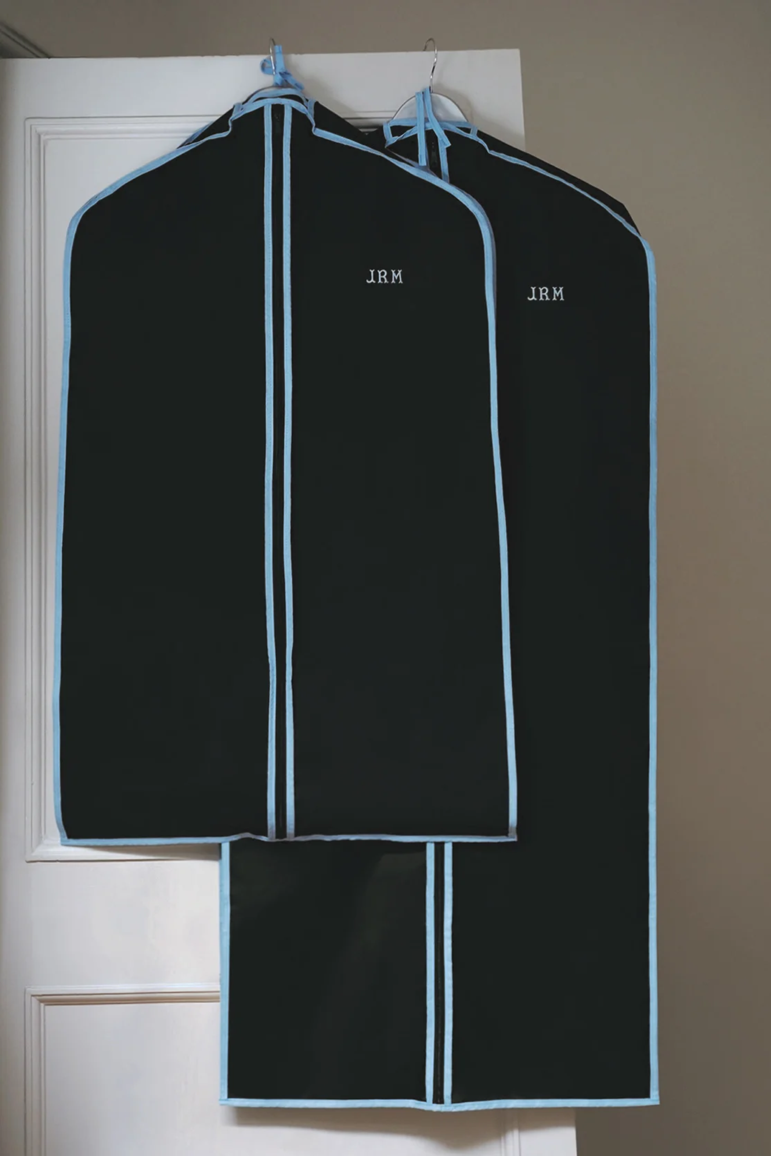 Black/Sky Blue Clothes Covers