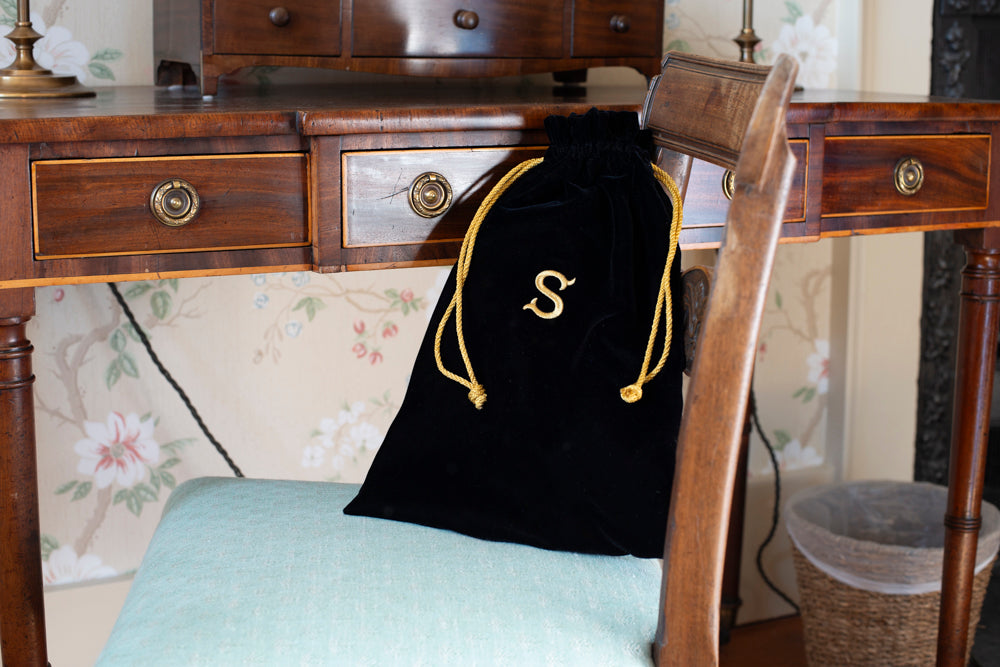 Velvet Shoe Bag