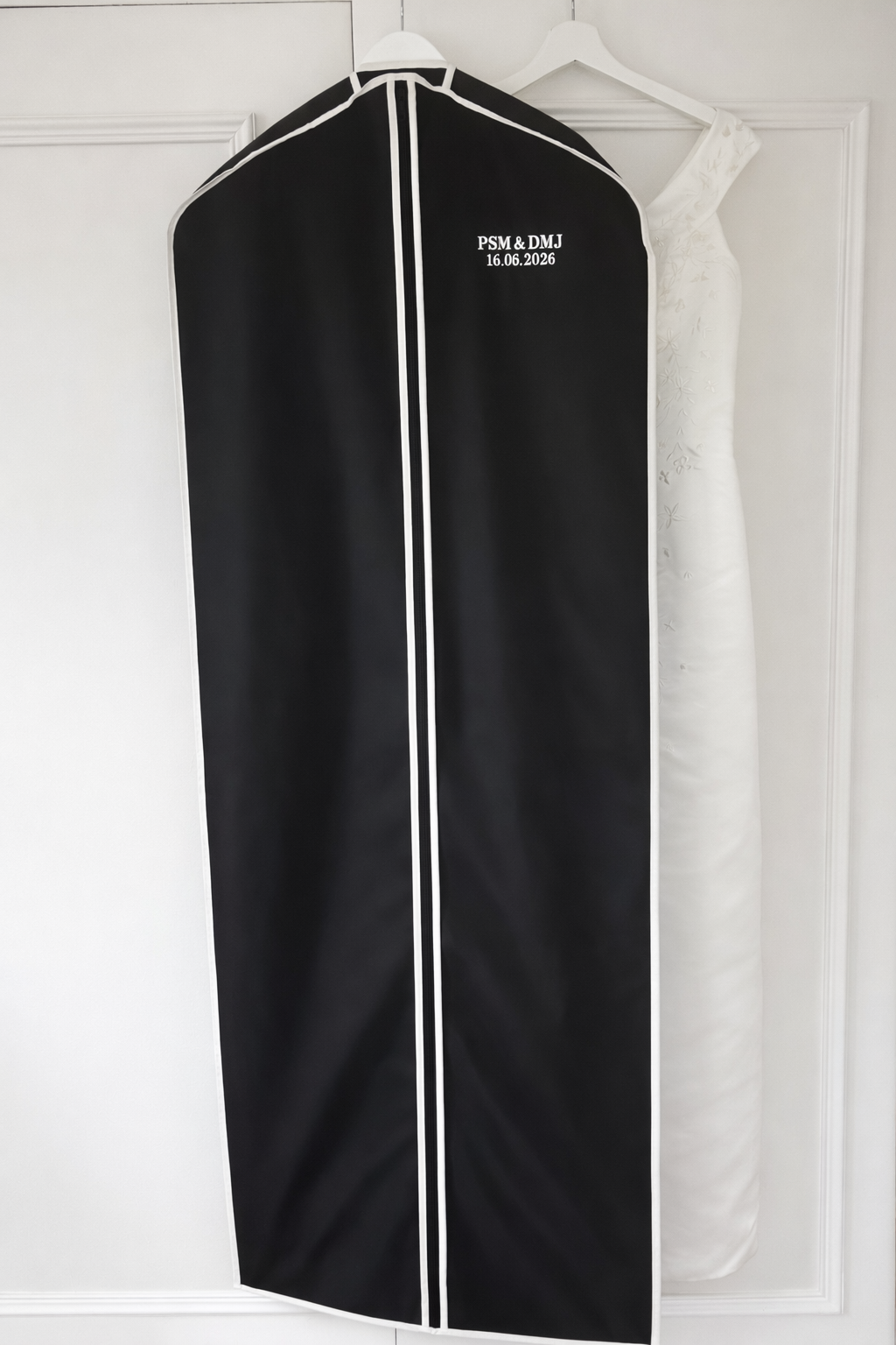 Black/Ivory Evening and Wedding Dress Bag