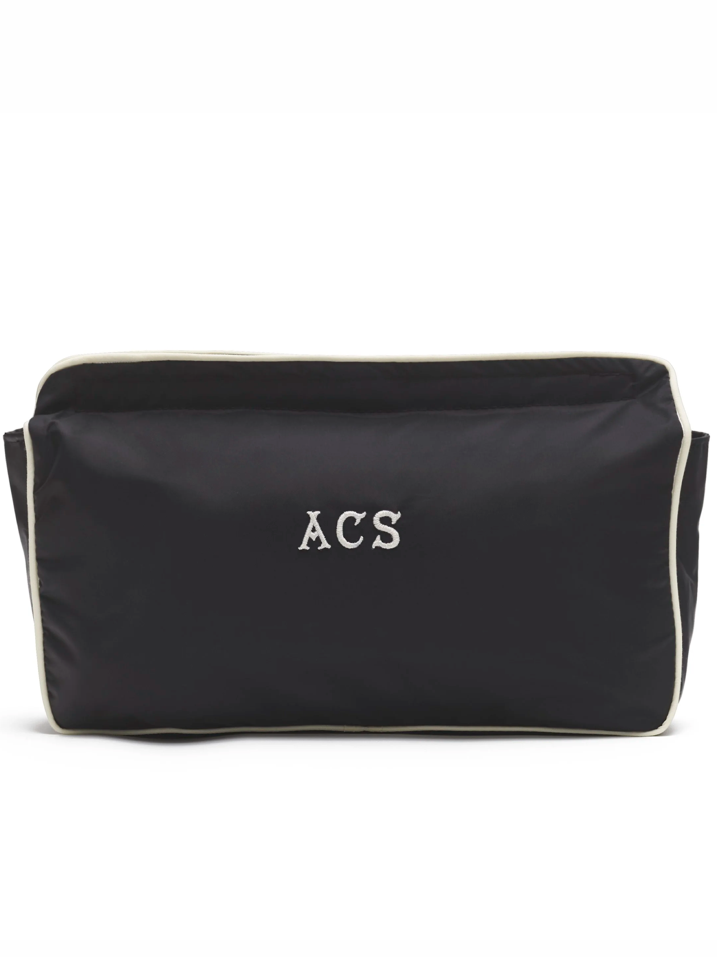 Black/Ivory Wash Bag