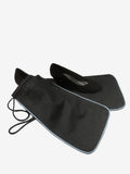 Black/Sky Blue Pair of Shoe Bags