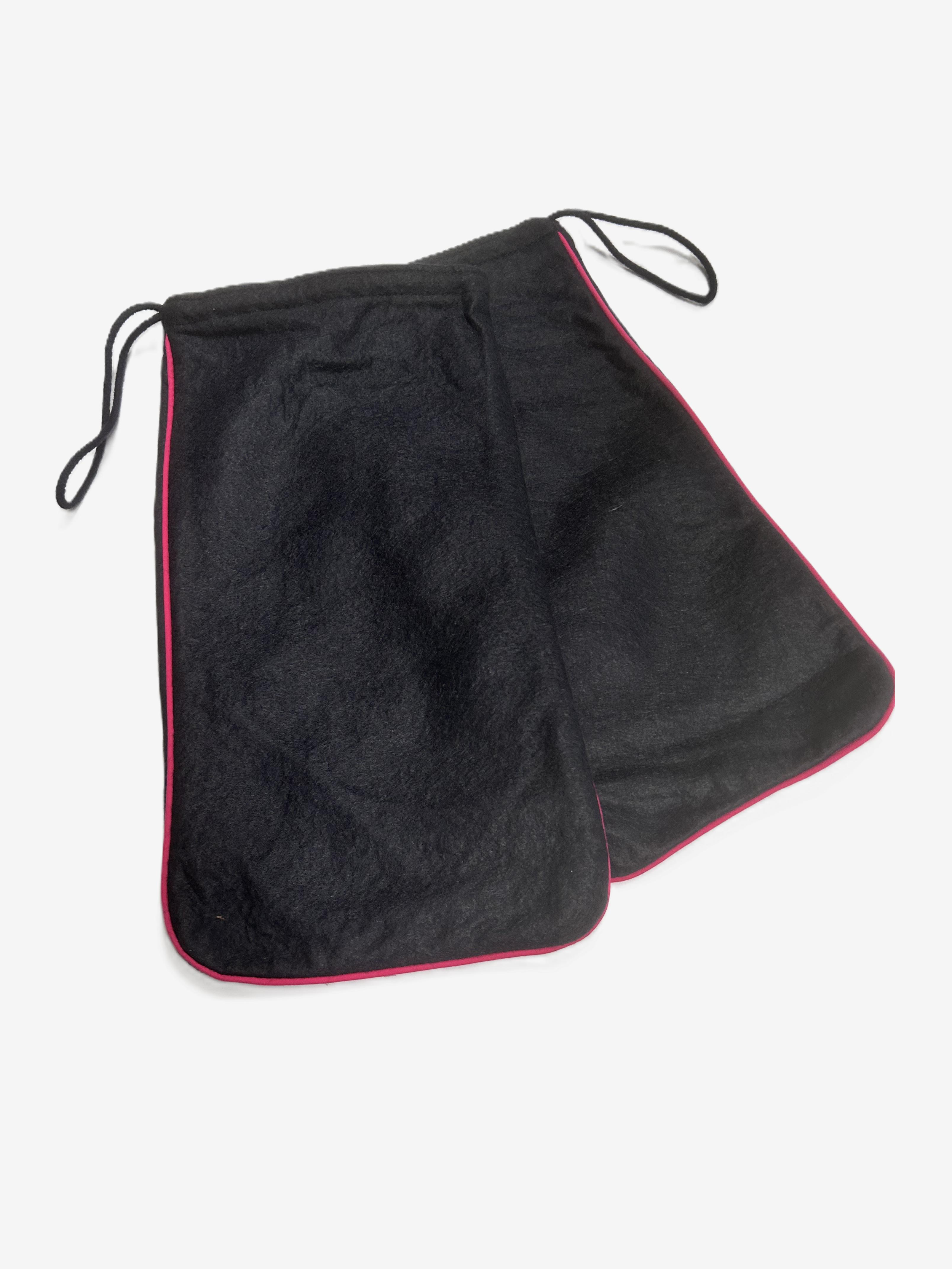 Navy/Pink Pair of Shoe Bags