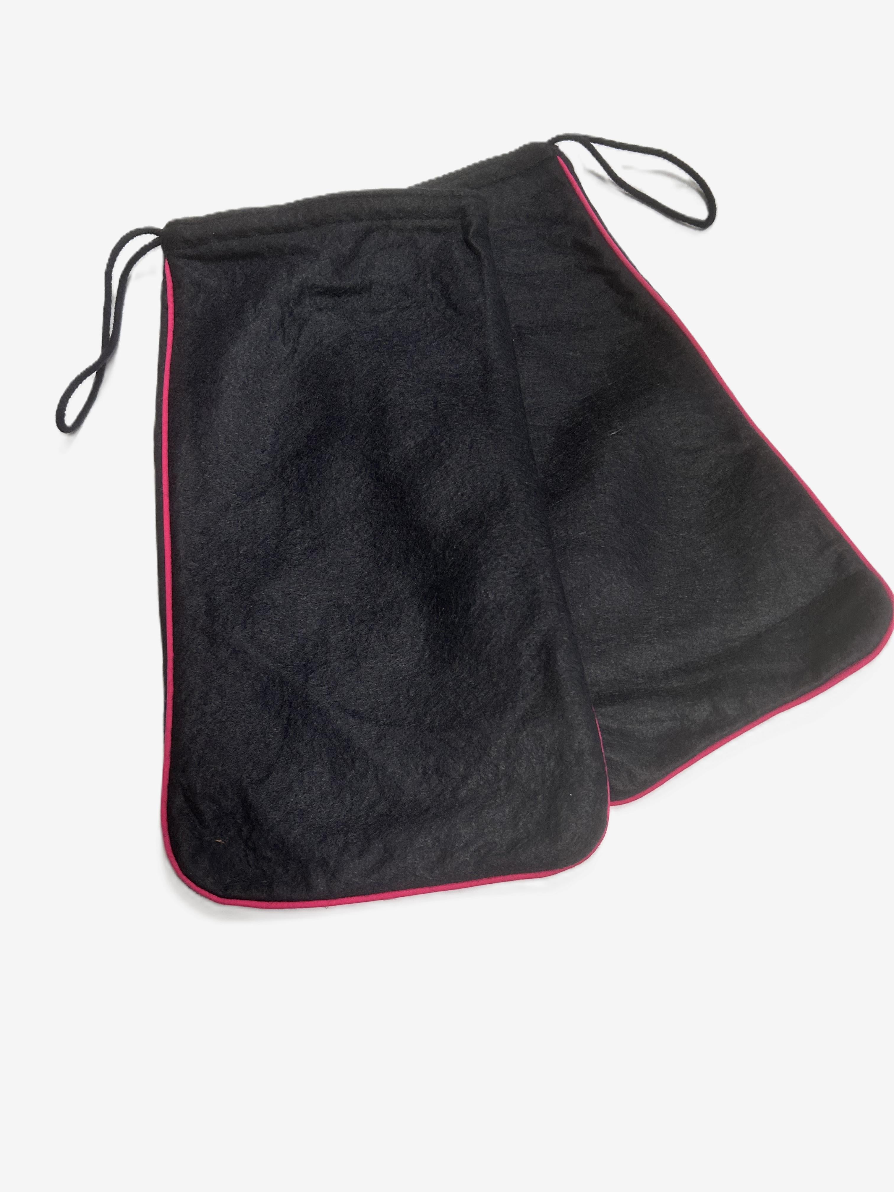 Navy/Pink Pair of Shoe Bags