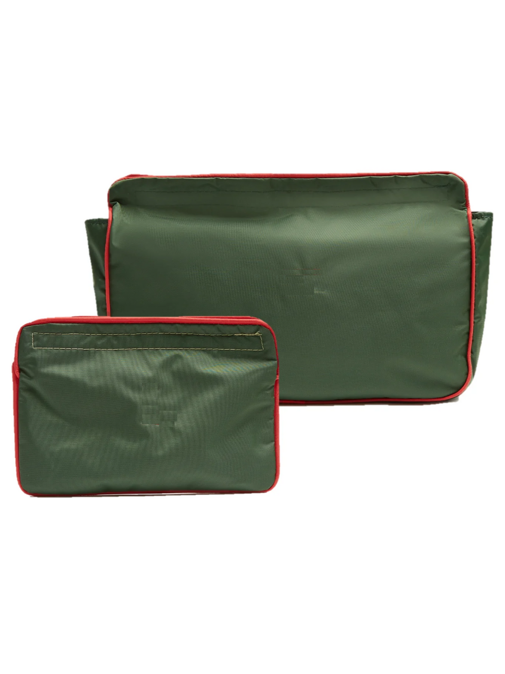 Green/Red Travel Wash Bag