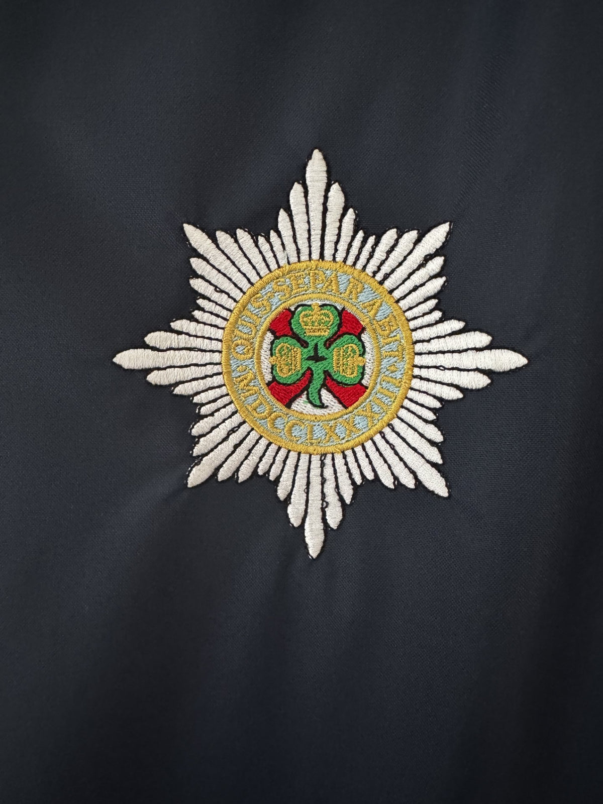 Irish Guards 52" Clothes Cover with Cap Badge