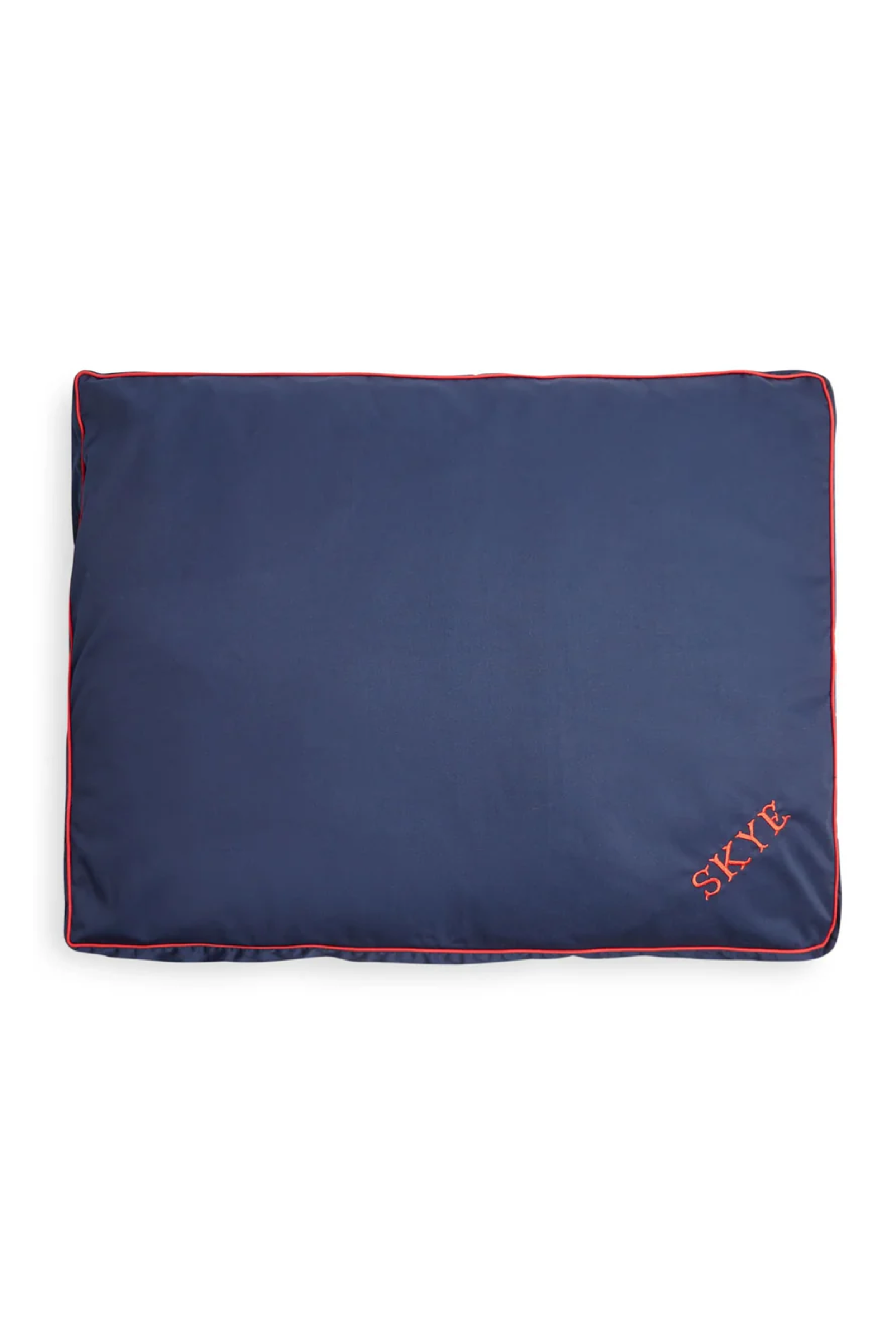 Navy/Red Small Dog Bed