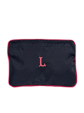 Navy/Pink Travel Wash Bag