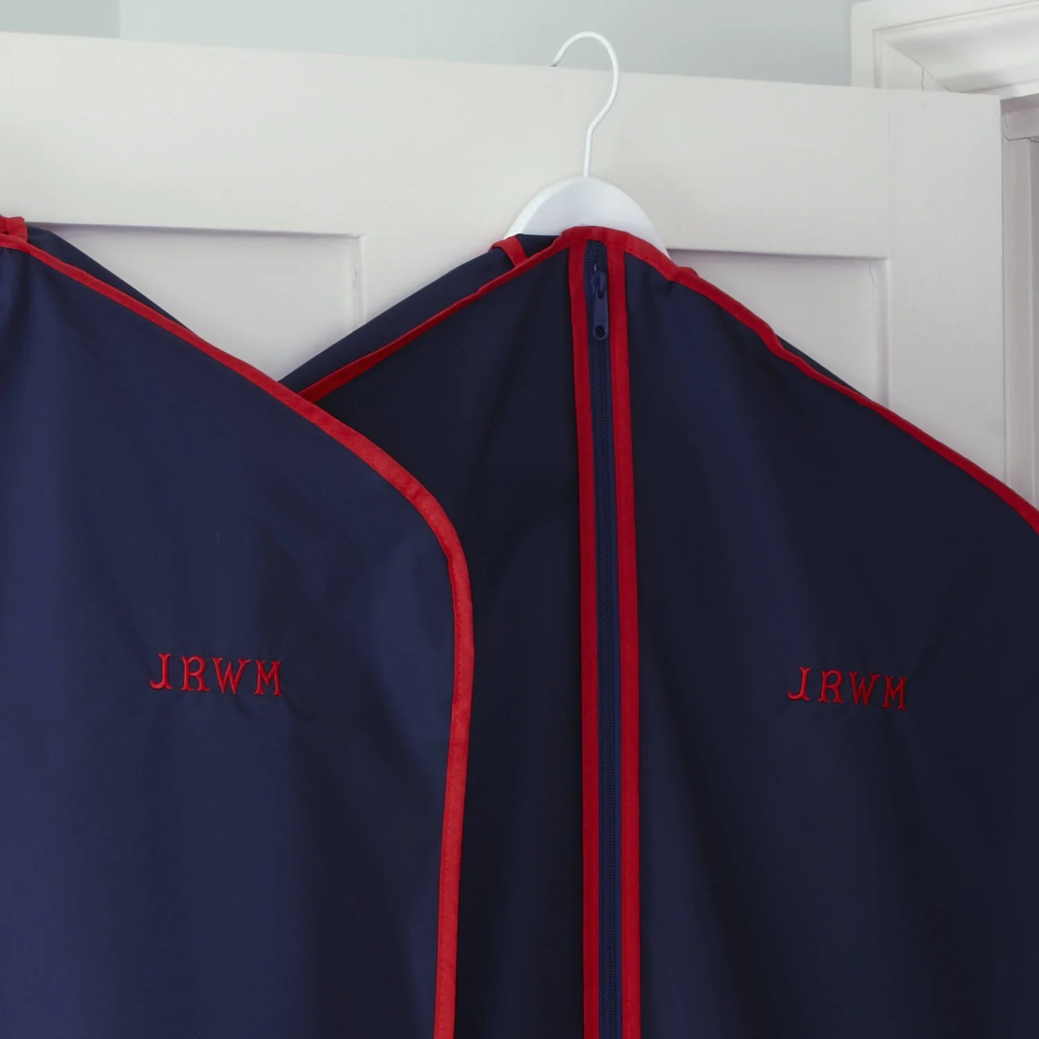 Navy/Red Clothes Covers