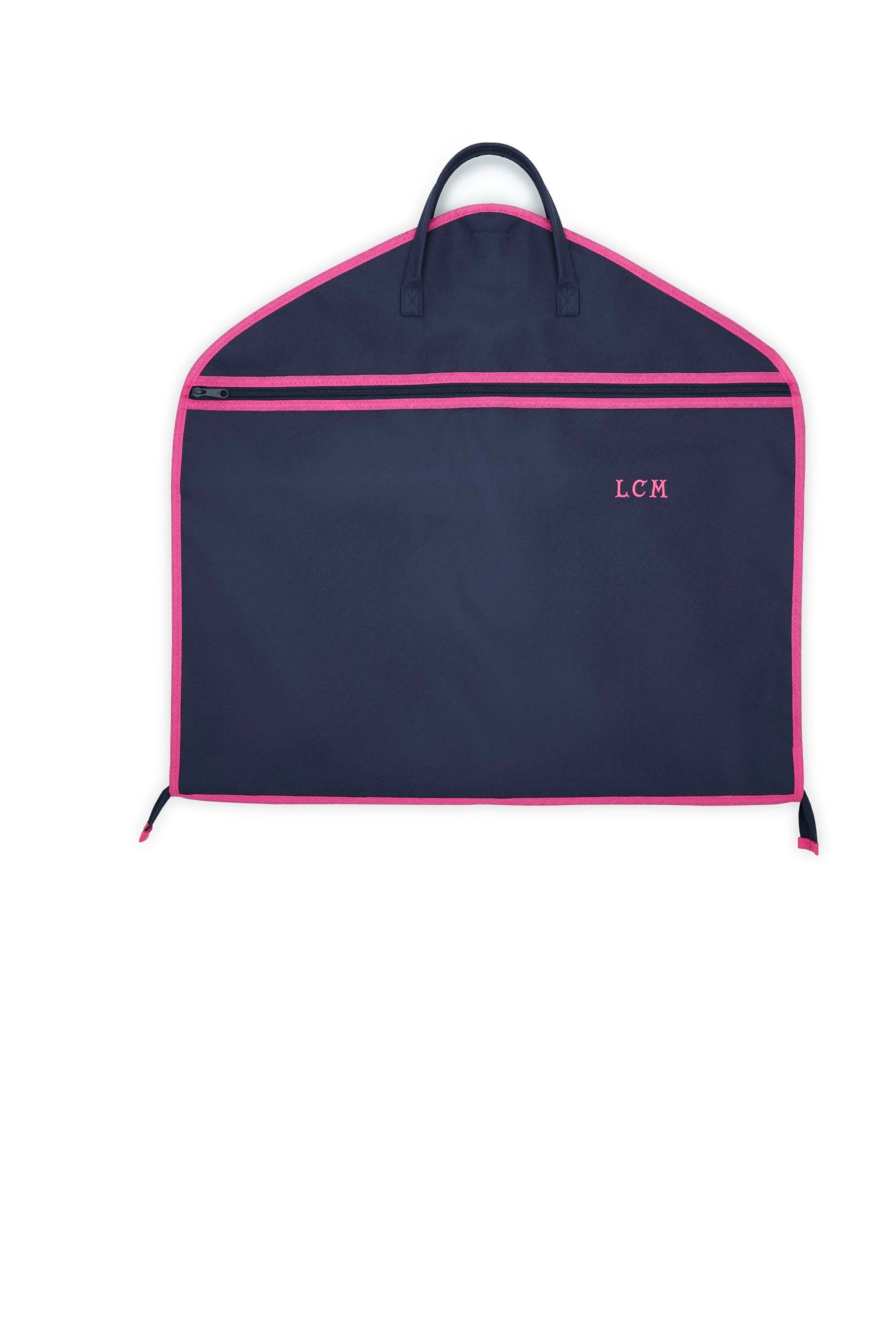 Navy/Pink Suit Carrier