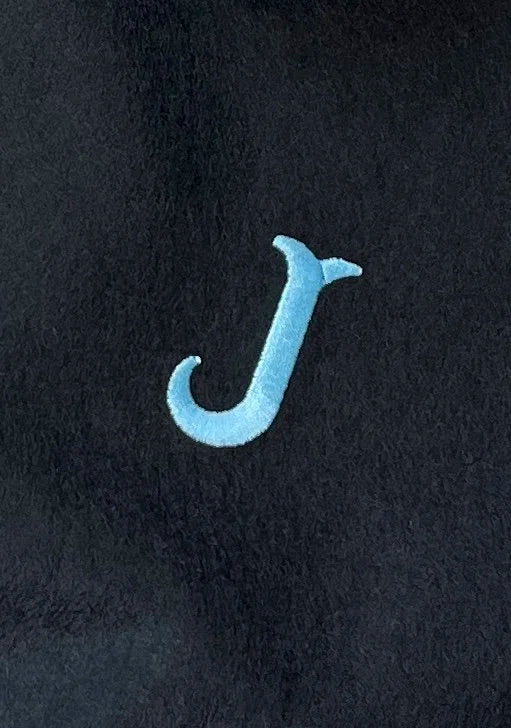 Black/Sky Blue Pair of Shoe Bags