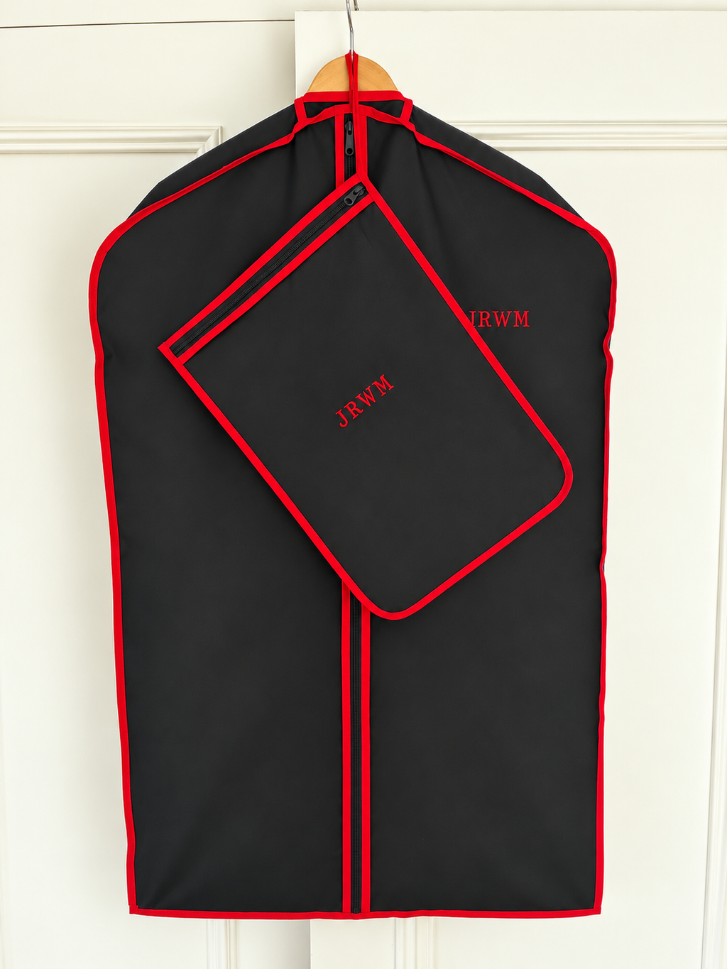 Travel Shoe Bag Navy/Red
