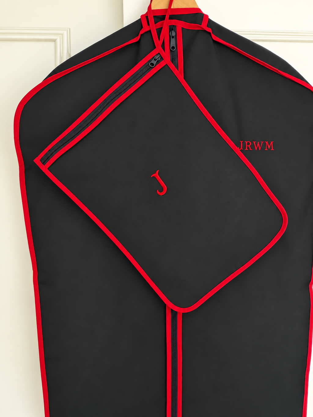 Travel Shoe Bag Navy/Red