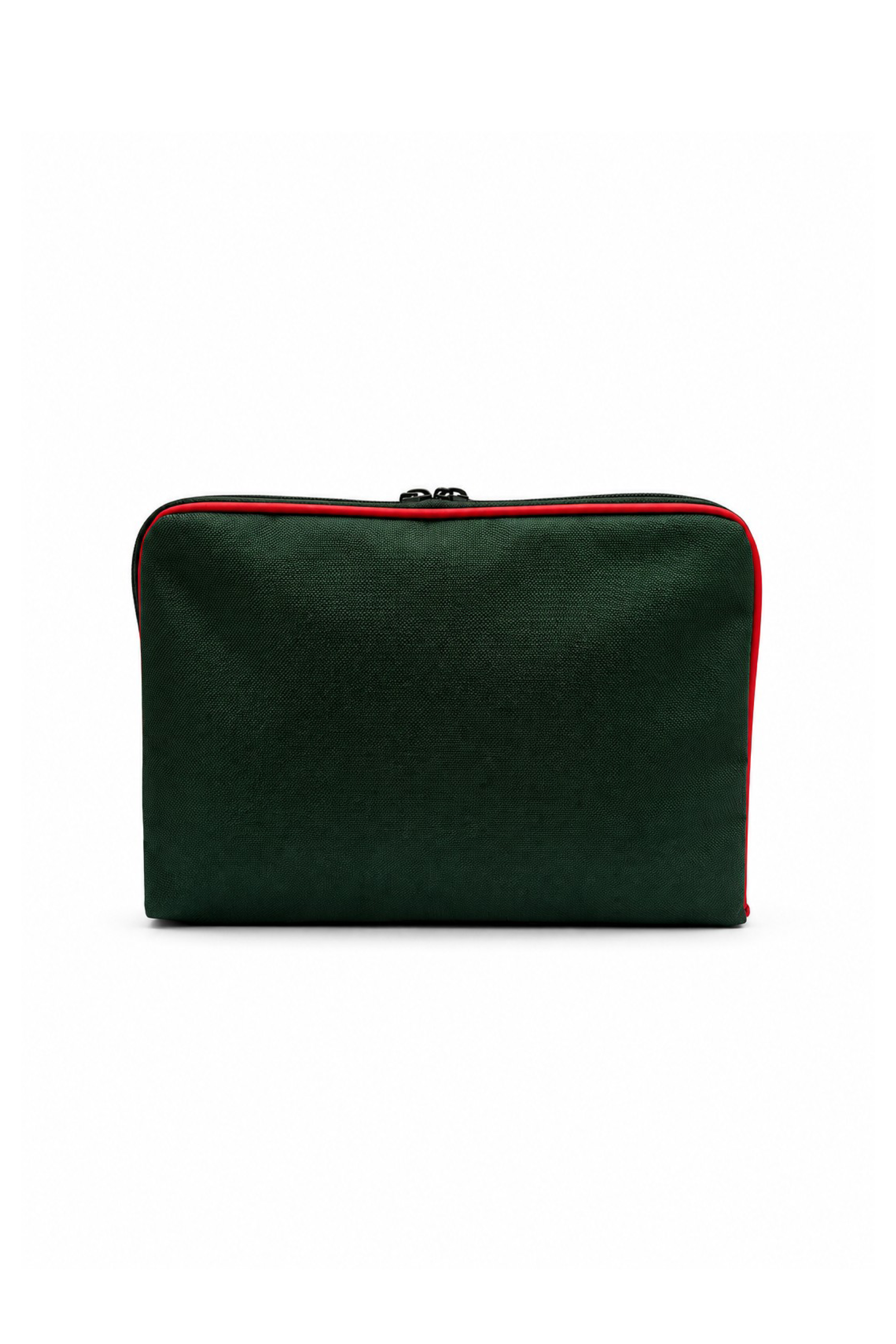 Green/Red Large Travel Clutch