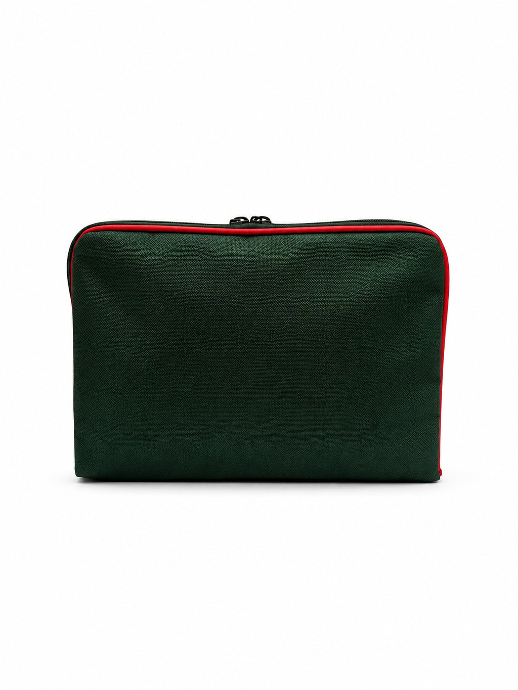 Green/Red Large Travel Clutch