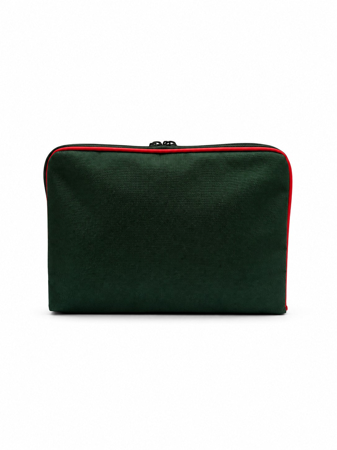 Green/Red Large Travel Clutch